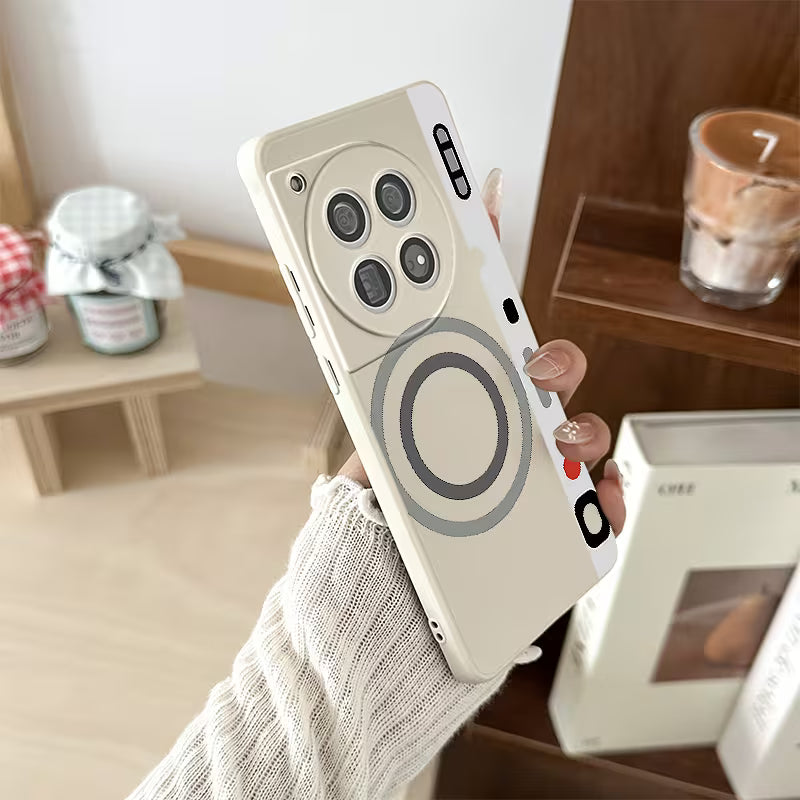 Retro Tech Magnetic Ring Case