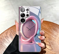 Samsung Galaxy - Pink Orbit Clock Case