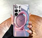 Samsung Galaxy - Pink Orbit Clock Case