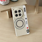 Retro Tech Magnetic Ring Case