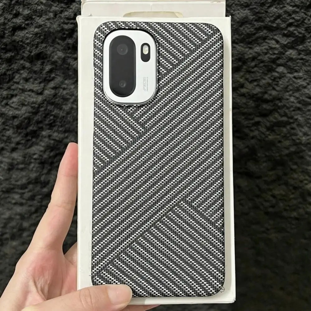 OnePlus Series - Carbon Fiber Texture Shield Case