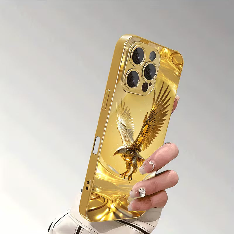 Royal Eagle Gold Chrome Case