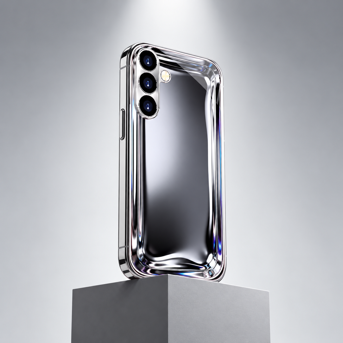 Liquid Silver Chrome Case