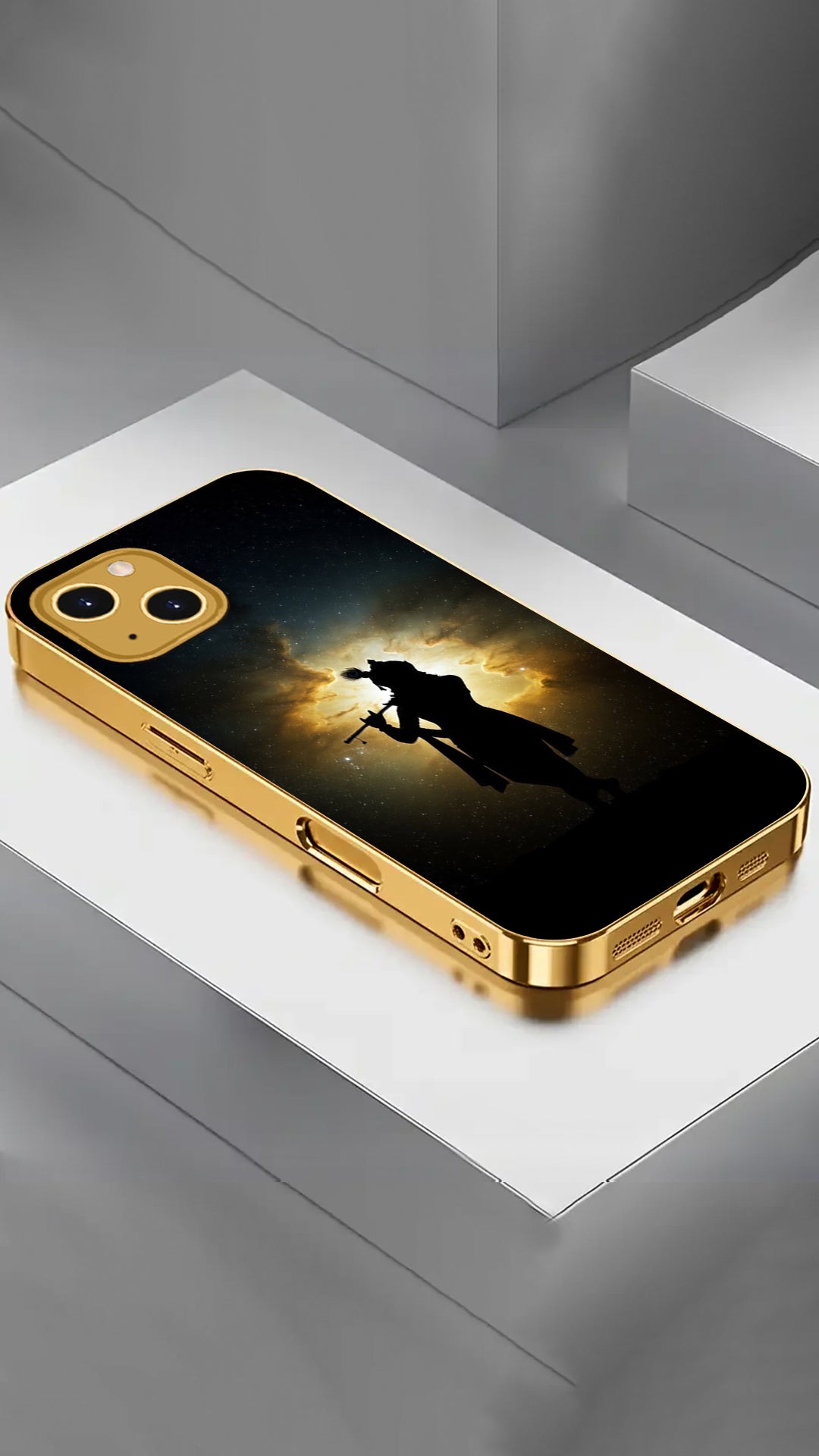 Celestial Krishna Silhouette Case