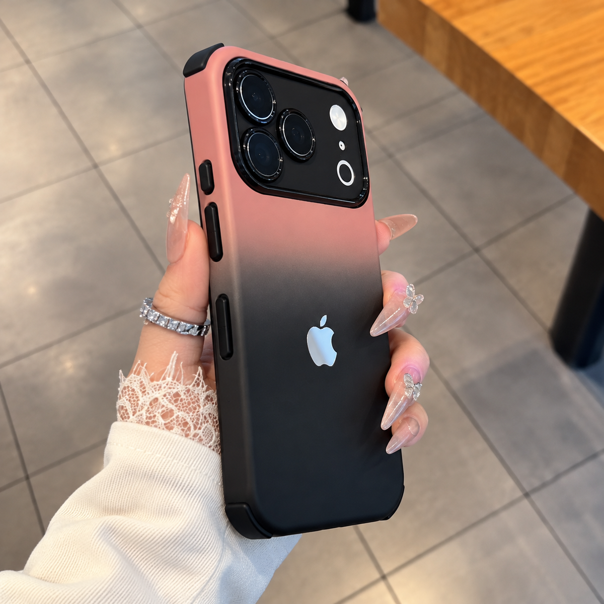 Rose Mist Gradient Case