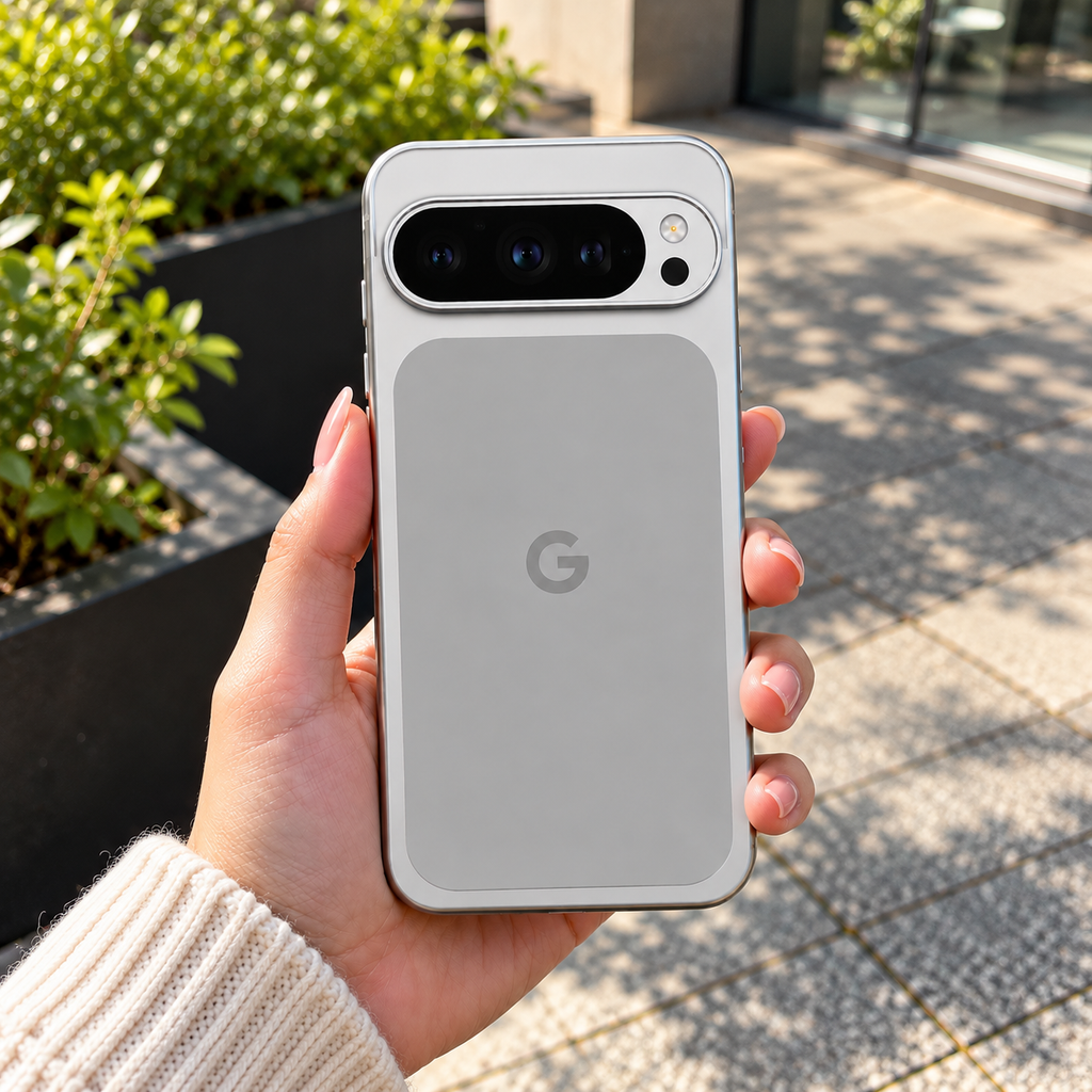 Google Pixel - Arctic Silver Minimalist Case