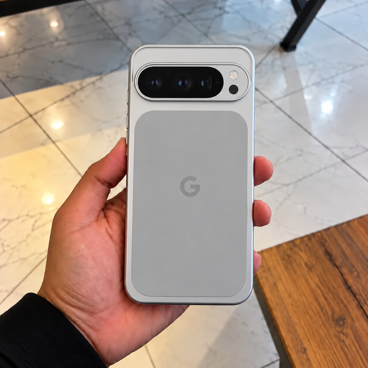 Google Pixel - Arctic Silver Minimalist Case