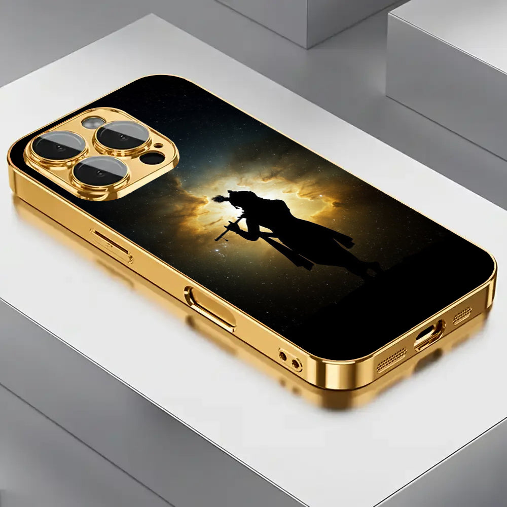 Celestial Krishna Silhouette Case
