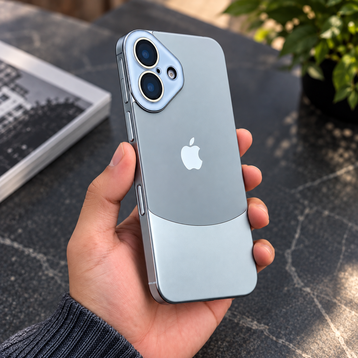 Titanium Frost Dual Tone Case