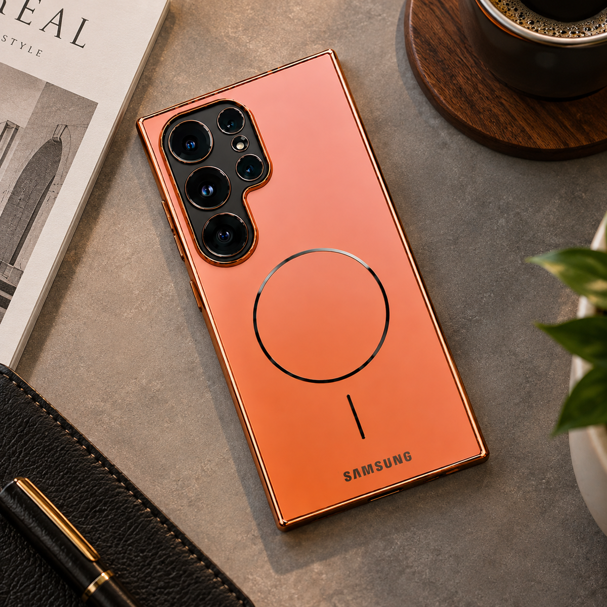 Galaxy S Series - Amber Aura Case